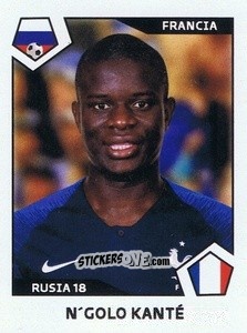 Sticker Kanté - World Cup Story 1998-2022 n. 241 - BOYCOL
