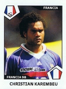 Sticker Karembeu - World Cup Story 1998-2022 n. 85 - BOYCOL
