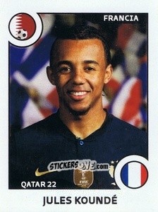 Sticker Kounde - World Cup Story 1998-2022 n. 282 - BOYCOL