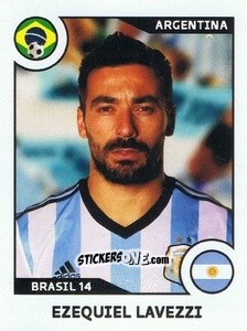 Sticker Lavezzi - World Cup Story 1998-2022 n. 212 - BOYCOL