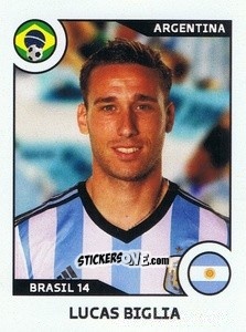 Sticker Lucas Biglia - World Cup Story 1998-2022 n. 206 - BOYCOL