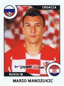 Sticker Mandzukic - World Cup Story 1998-2022 n. 262 - BOYCOL