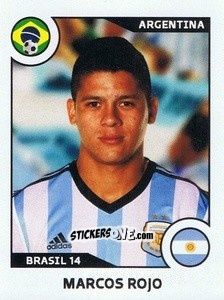 Sticker Marcos Rojo - World Cup Story 1998-2022 n. 204 - BOYCOL