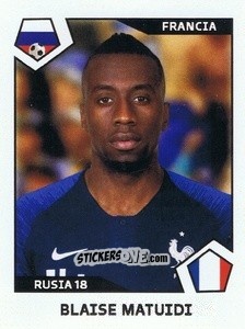 Sticker Matuidi - World Cup Story 1998-2022 n. 238 - BOYCOL