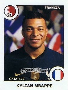 Sticker Mbappe - World Cup Story 1998-2022 n. 292 - BOYCOL