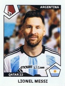 Sticker Messi - World Cup Story 1998-2022 n. 277 - BOYCOL