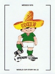Sticker México 1970 - World Cup Story 1998-2022 n. 25 - BOYCOL