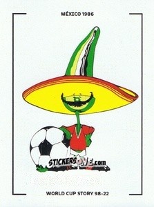 Sticker México 1986 - World Cup Story 1998-2022 n. 29 - BOYCOL