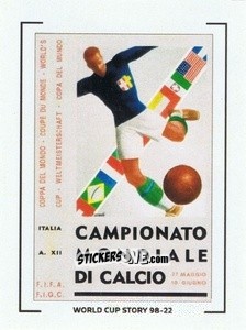 Sticker Mundial 1934 - World Cup Story 1998-2022 n. 41 - BOYCOL