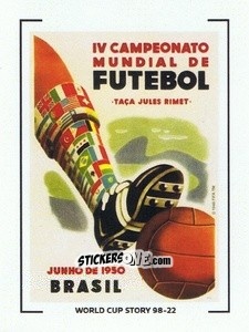 Sticker Mundial 1950 - World Cup Story 1998-2022 n. 45 - BOYCOL