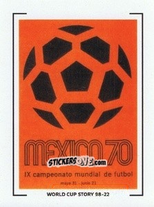 Sticker Mundial 1970 - World Cup Story 1998-2022 n. 55 - BOYCOL