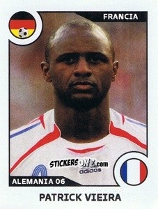 Sticker Patrick Vieira - World Cup Story 1998-2022 n. 163 - BOYCOL