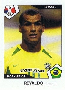 Sticker Rivaldo - World Cup Story 1998-2022 n. 123 - BOYCOL