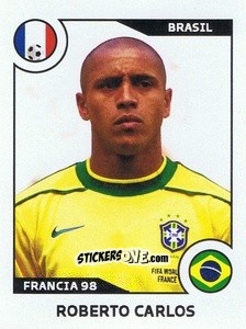 Sticker Roberto Carlos - World Cup Story 1998-2022 n. 102 - BOYCOL