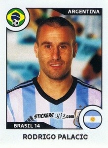 Sticker Rodrigo Palacio - World Cup Story 1998-2022 n. 207 - BOYCOL