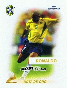 Sticker Ronaldo 2002 - World Cup Story 1998-2022 n. 18 - BOYCOL