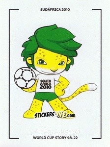 Sticker Sudáfrica 2010 - World Cup Story 1998-2022 n. 35 - BOYCOL