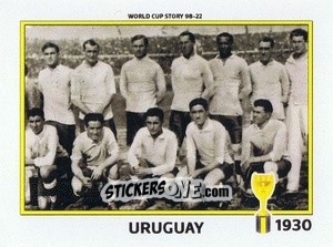Sticker Uruguay 1930 - World Cup Story 1998-2022 n. 40 - BOYCOL