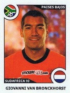 Sticker Van Bronckhorst - World Cup Story 1998-2022 n. 190 - BOYCOL