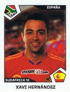 Sticker Xavi - World Cup Story 1998-2022 n. 187 - BOYCOL