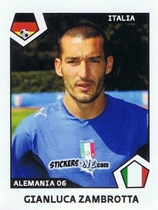 Sticker Zambrotta - World Cup Story 1998-2022 n. 153 - BOYCOL