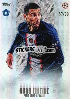 Sticker Hugo Ekitike - Jamal Musiala UEFA Club Competitions 2022-2023
 n. 11b - Topps