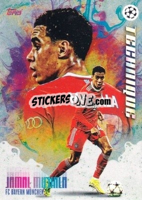 Sticker Jamal Musiala - Jamal Musiala UEFA Club Competitions 2022-2023
 - Topps