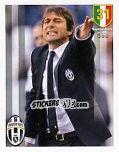 Sticker Antonio Conte - Juventus 2012-2013 n. 1 - Panini
