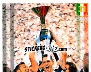 Sticker Juventus campione - Juventus 2012-2013 n. 7 - Panini
