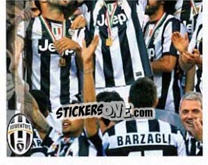 Sticker Juventus campione - Juventus 2012-2013 n. 8 - Panini