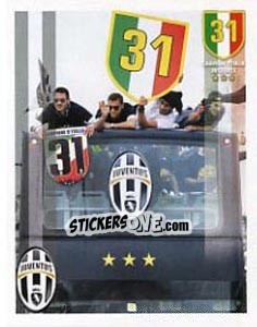 Sticker Juventus campione - Juventus 2012-2013 n. 9 - Panini