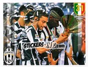 Sticker Juventus campione - Juventus 2012-2013 n. 11 - Panini