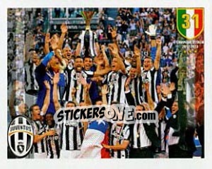 Sticker Juventus campione - Juventus 2012-2013 n. 15 - Panini