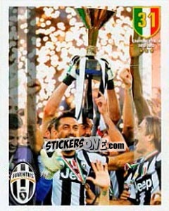 Sticker Juventus campione - Juventus 2012-2013 n. 16 - Panini