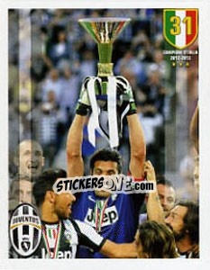 Sticker Juventus campione