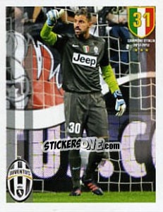 Sticker Marco Storari - Juventus 2012-2013 n. 20 - Panini