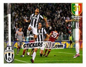 Figurina La partitta perfetta - Juventus 2012-2013 - Panini