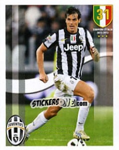 Sticker Paolo de Ceglie - Juventus 2012-2013 - Panini