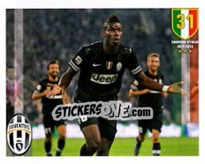 Sticker Gol Dalla Panchina (Paul Pogba) - Juventus 2012-2013 n. 29 - Panini