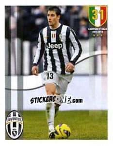 Sticker Federico Peluso - Juventus 2012-2013 n. 36 - Panini