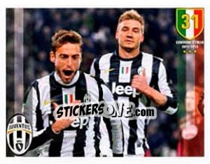 Sticker Padroni di Torino - Juventus 2012-2013 n. 37 - Panini