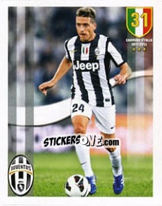 Sticker Emanuele Giaccherini - Juventus 2012-2013 - Panini