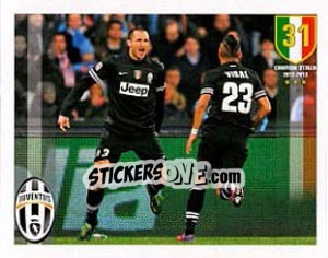 Cromo Distanz invariate - Juventus 2012-2013 - Panini