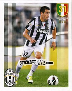 Sticker Mauricio Isla - Juventus 2012-2013 n. 54 - Panini