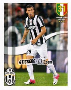 Sticker Luca Marrone - Juventus 2012-2013 - Panini