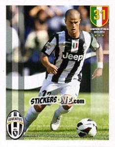 Sticker Sebastian Giovinco - Juventus 2012-2013 n. 60 - Panini