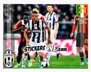 Sticker Re Arturo - Juventus 2012-2013 n. 61 - Panini