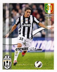 Sticker Alessandro Matri - Juventus 2012-2013 n. 68 - Panini