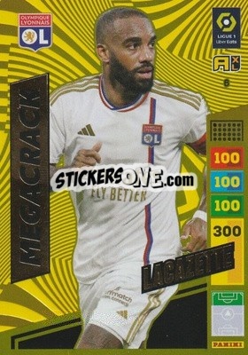 Sticker Alexandre Lacazette - Ligue 1 2023-2024. Adrenalyn XL
 - Panini