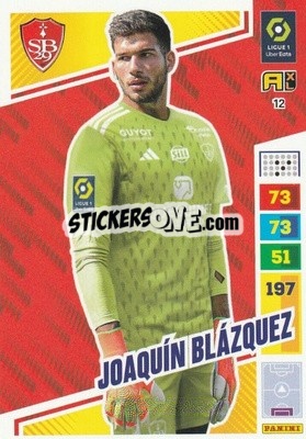 Sticker Joaquín Blázquez - Ligue 1 2023-2024. Adrenalyn XL
 n. 12 - Panini